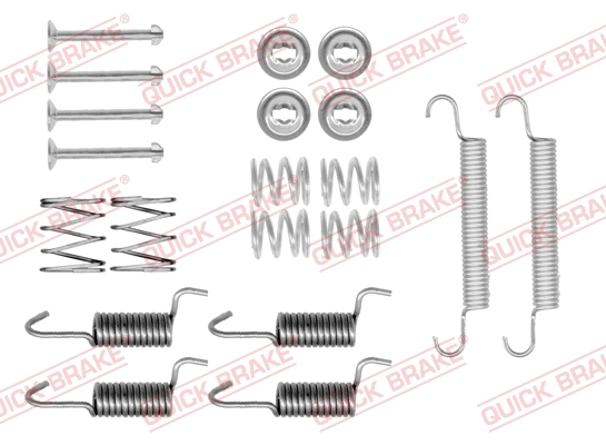 Accessory Kit, parking brake shoes
